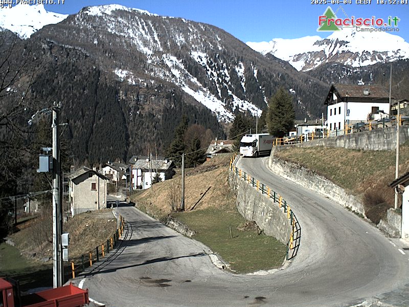 Webcam Campodolcino - Fraciscio.it